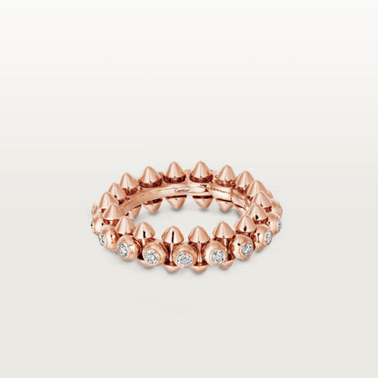 [Stars Jewelry]CLASH 6.8MM DIAMOND MEDIUM RING