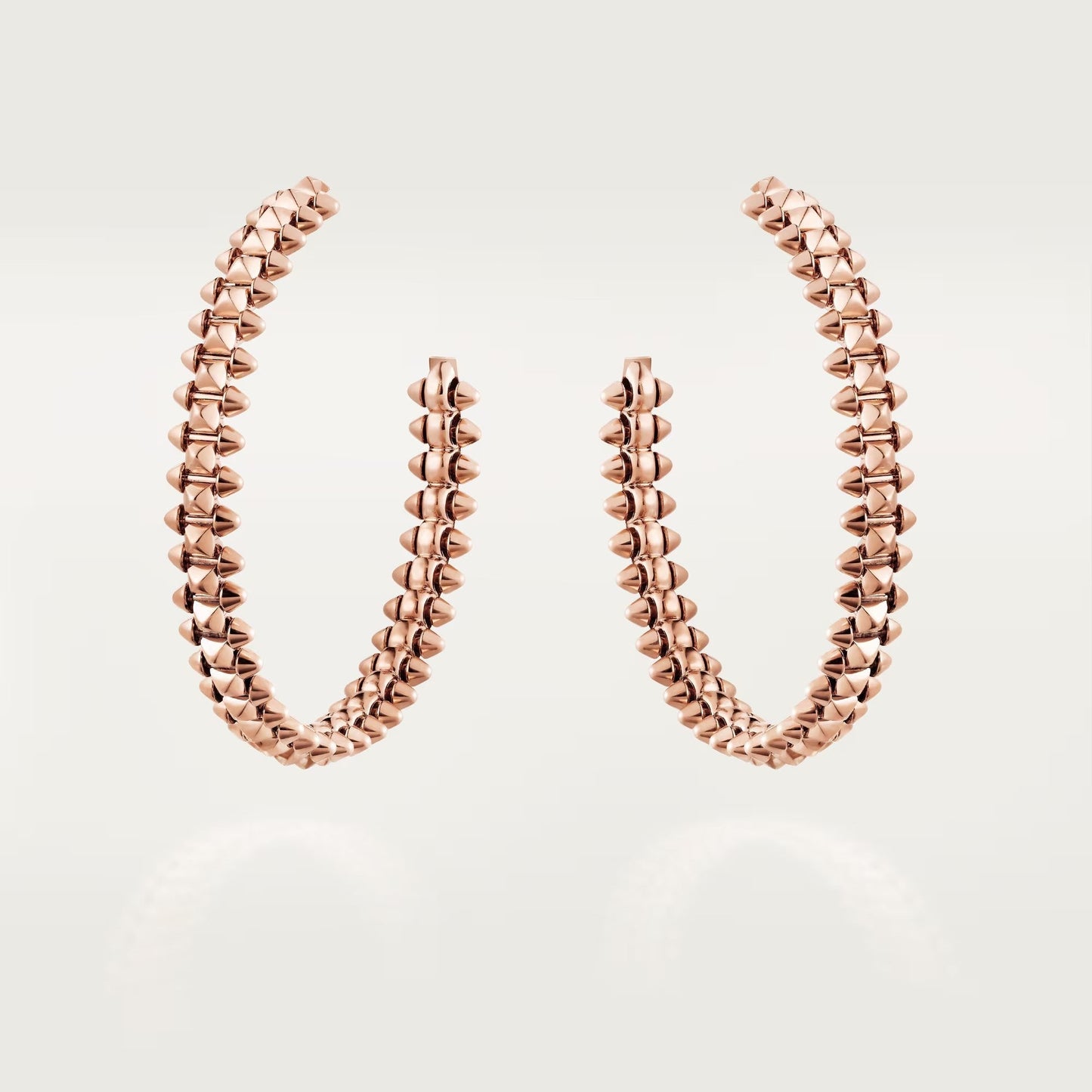 [Stars Jewelry]CLASH HOOP LARGE EARRINGS