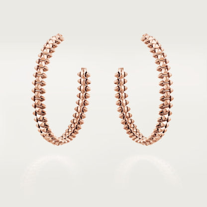 [Stars Jewelry]CLASH HOOP LARGE EARRINGS
