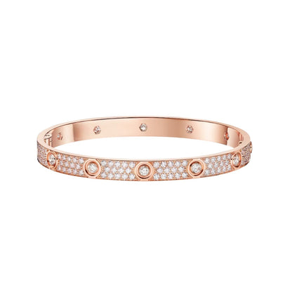 [Stars Jewelry]LOVE BRACELET 6.1MM DIAMOND-PAVED 10 BIG DIAMONDS
