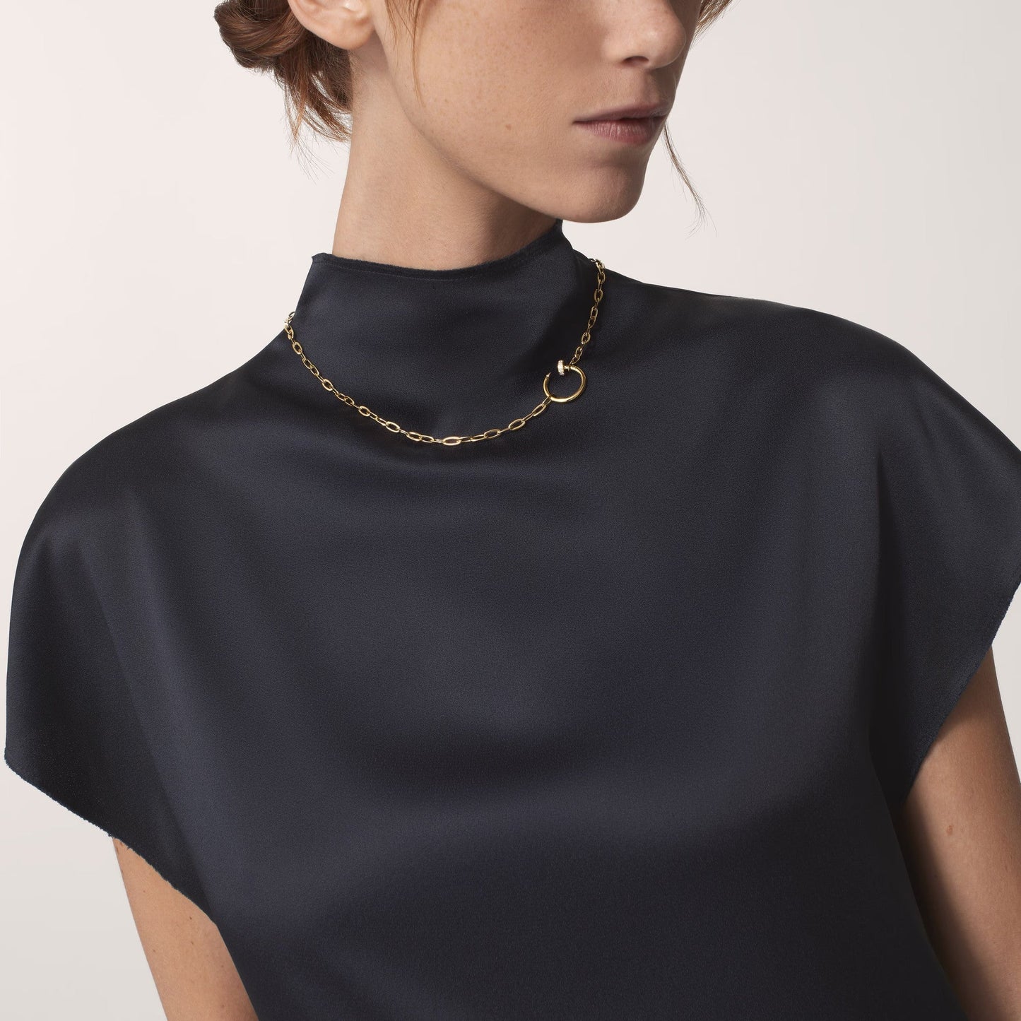 [Stars Jewelry]JUSTE NECKLACE FULL DIAMONDS