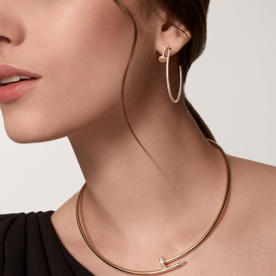 [Stars Jewelry]JUSTE FULL DIAMOND LARGE EARRINGS