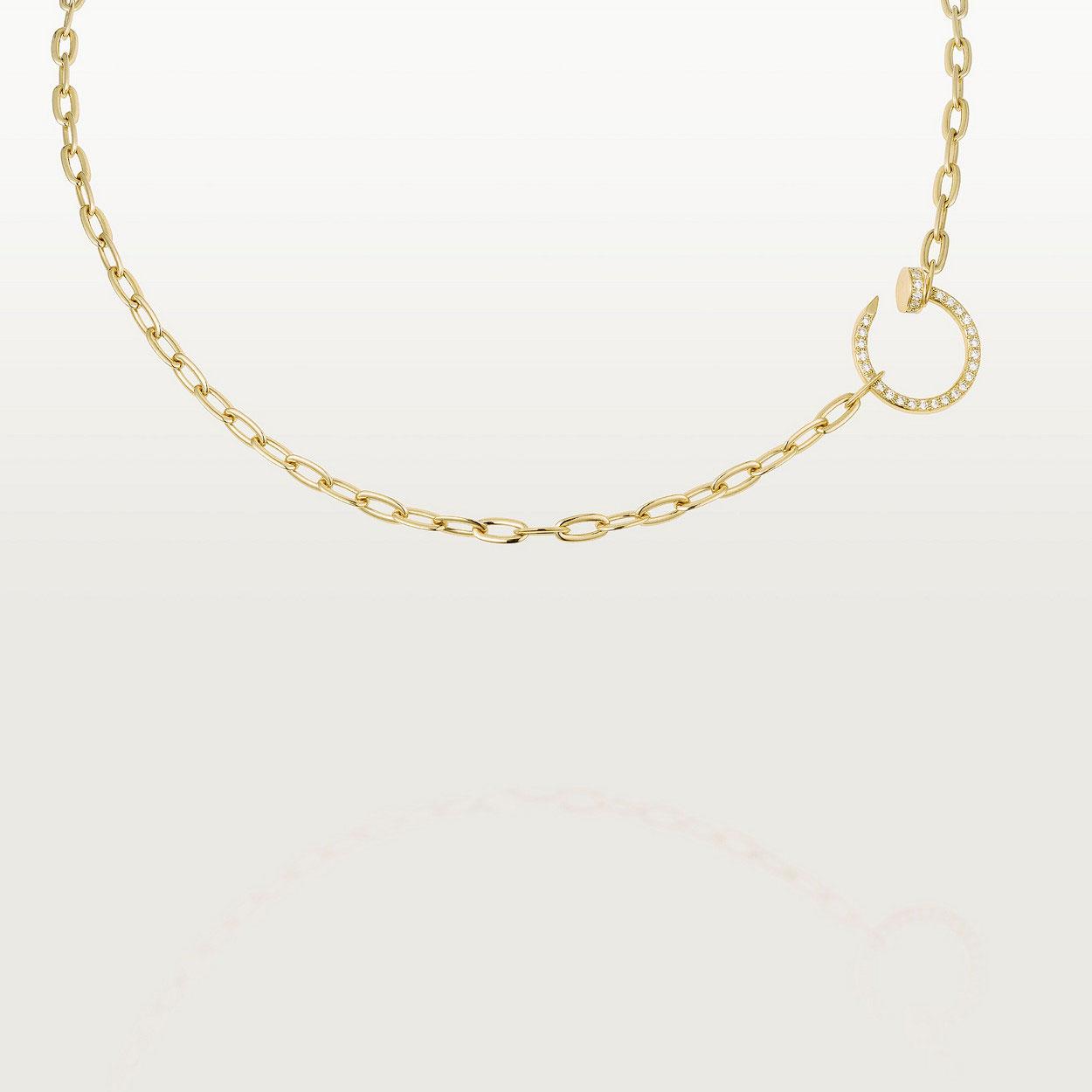 [Stars Jewelry]JUSTE NECKLACE FULL DIAMONDS