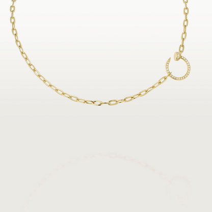 [Stars Jewelry]JUSTE NECKLACE FULL DIAMONDS