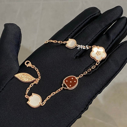 [Stars Jewelry]LUCKY SPRING 5 MOTIF BRACELET