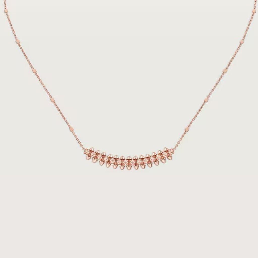 [Stars Jewelry]CLASH  SMALL FULL DIAMOND NECKLACE