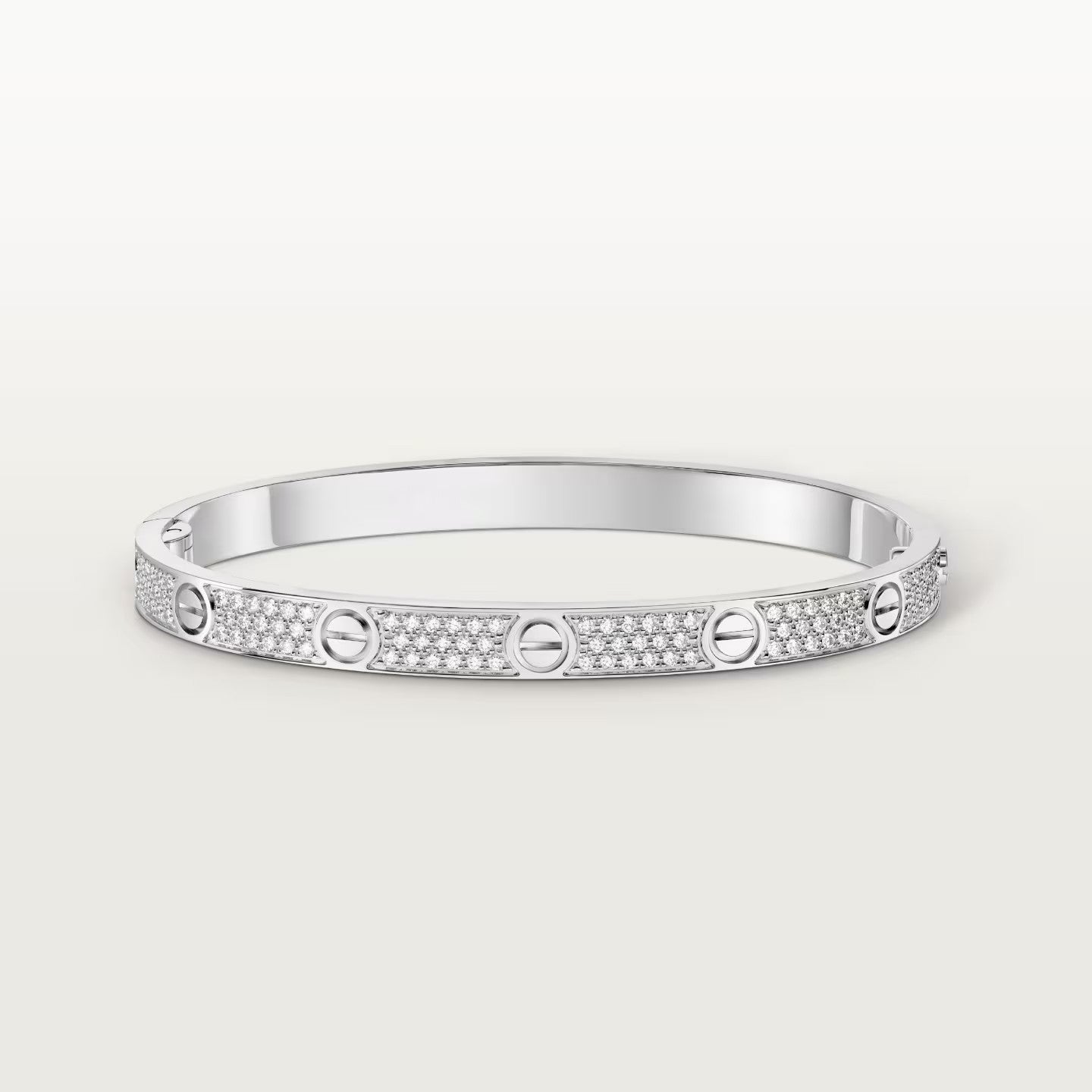 [Stars Jewelry]LOVE BRACELET 4.8MM DIAMOND-PAVED