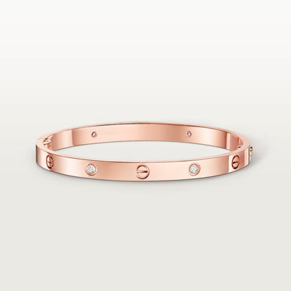 [Stars Jewelry]LOVE BRACELET 4.8MM 4 DIAMONDS