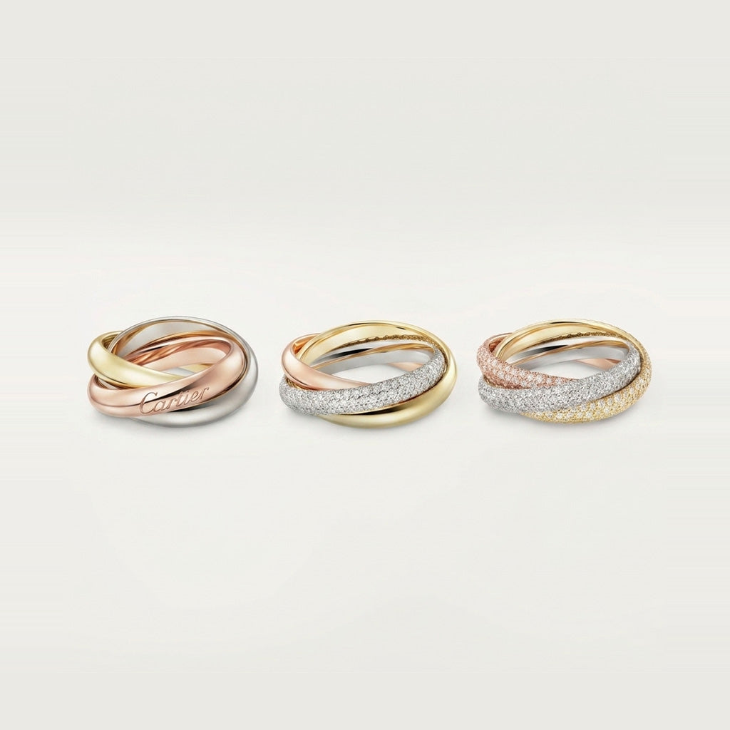 [Stars Jewelry]TRINITY 3.2MM RING COLLECTION