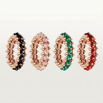 [Stars Jewelry]CLASH 7.9MM AGATE CHALCEDONY RING