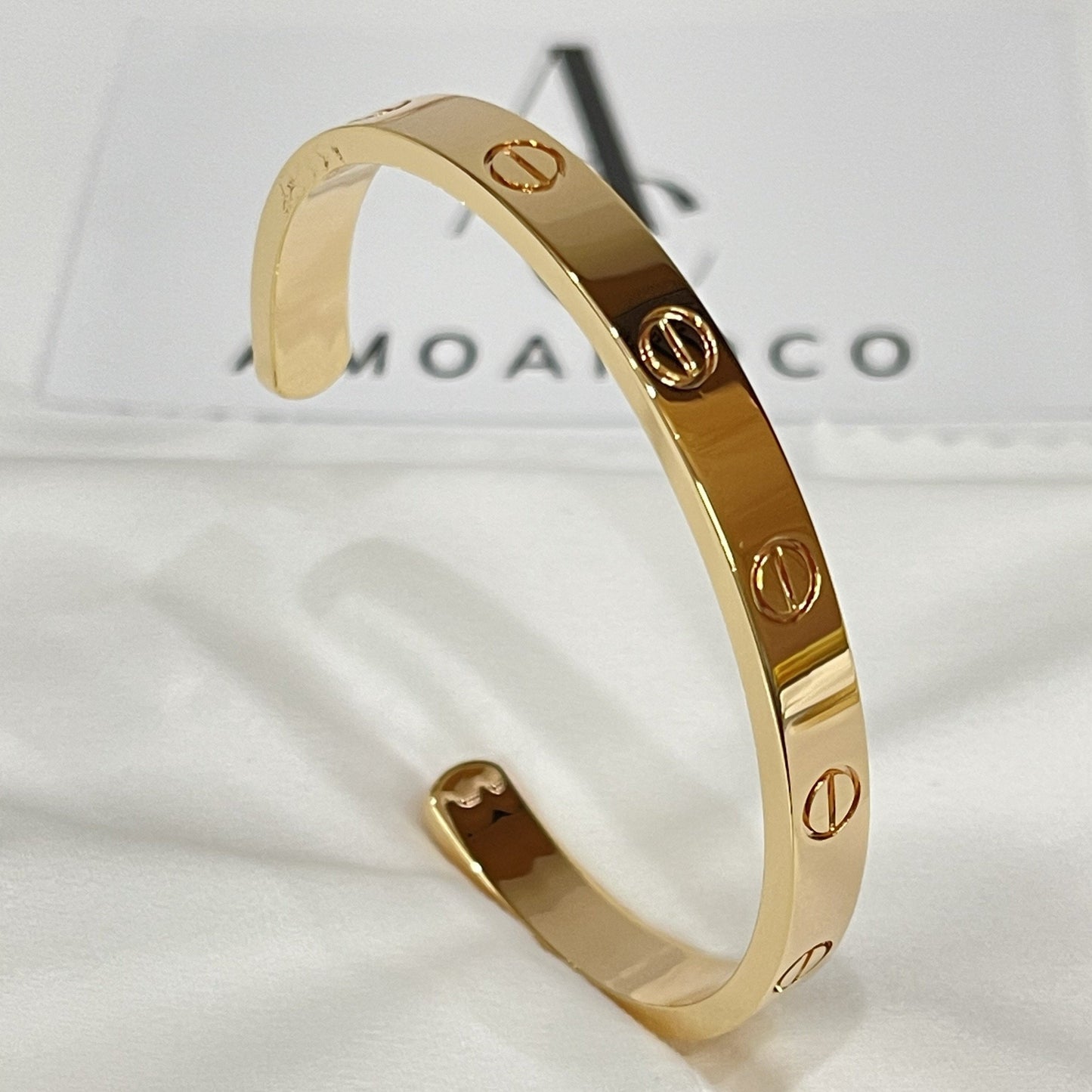 [Stars Jewelry]LOVE BRACELET 6.1MM OPEN CUFF