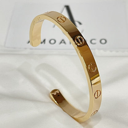 [Stars Jewelry]LOVE BRACELET 6.1MM OPEN CUFF