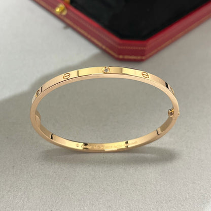 [Stars Jewelry]LOVE BRACELET 3.65MM 6 DIAMONDS
