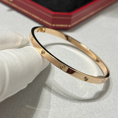 [Stars Jewelry]LOVE BRACELET 3.65MM 6 DIAMONDS