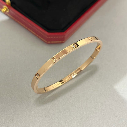 [Stars Jewelry]LOVE BRACELET 3.65MM 6 DIAMONDS
