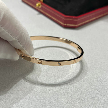 [Stars Jewelry]LOVE BRACELET 3.65MM 6 DIAMONDS