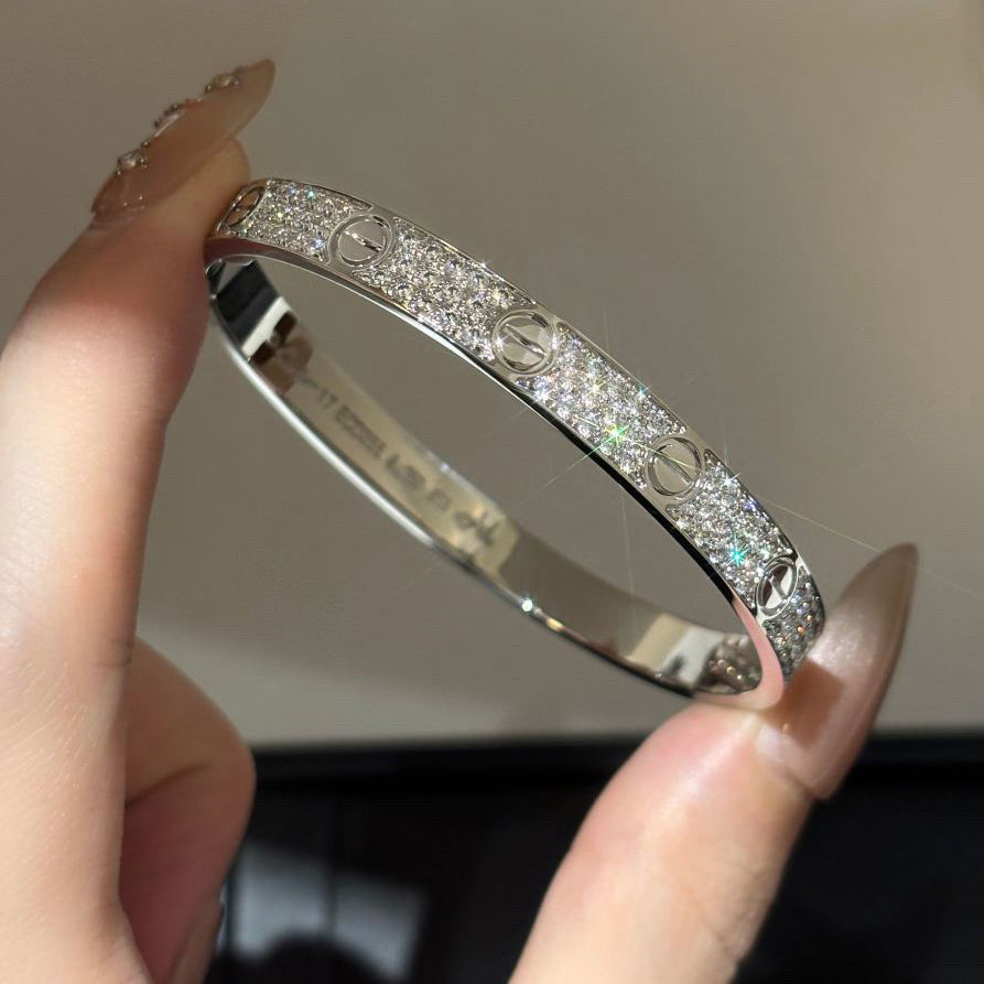[Stars Jewelry]LOVE BRACELET 6.1MM DIAMOND-PAVED