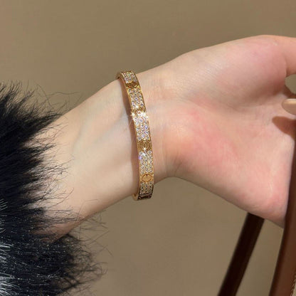[Stars Jewelry]LOVE BRACELET 6.1MM DIAMOND-PAVED