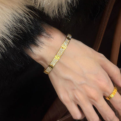 [Stars Jewelry]LOVE BRACELET 6.1MM DIAMOND-PAVED