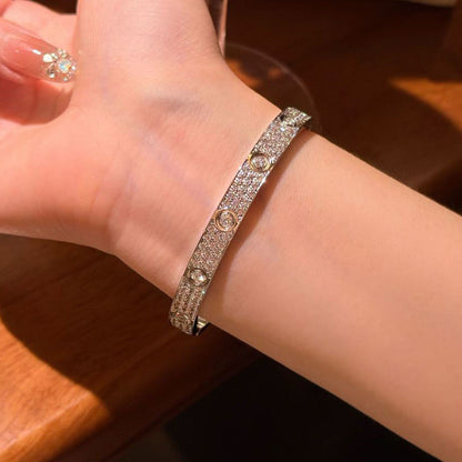 [Stars Jewelry]LOVE BRACELET 6.1MM DIAMOND-PAVED 10 BIG DIAMONDS