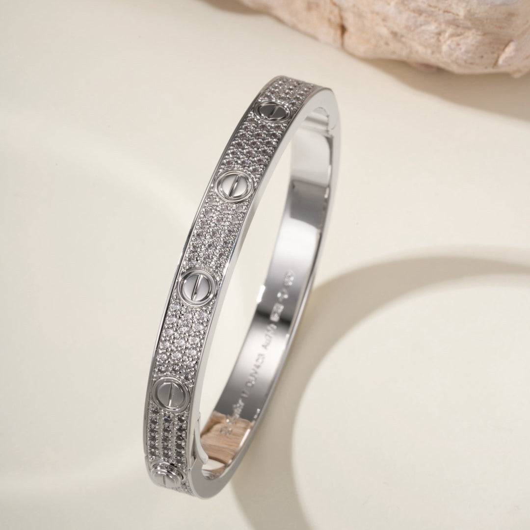 [Stars Jewelry]LOVE BRACELET 6.1MM DIAMOND-PAVED