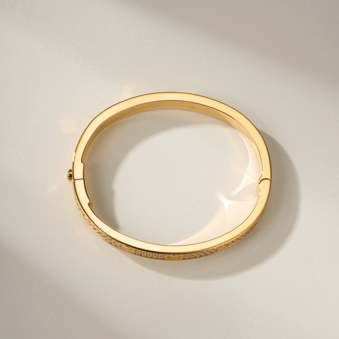 [Stars Jewelry]LOVE BRACELET 6.1MM DIAMOND-PAVED