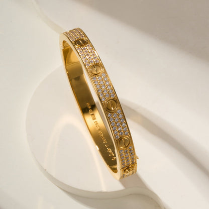 [Stars Jewelry]LOVE BRACELET 6.1MM DIAMOND-PAVED