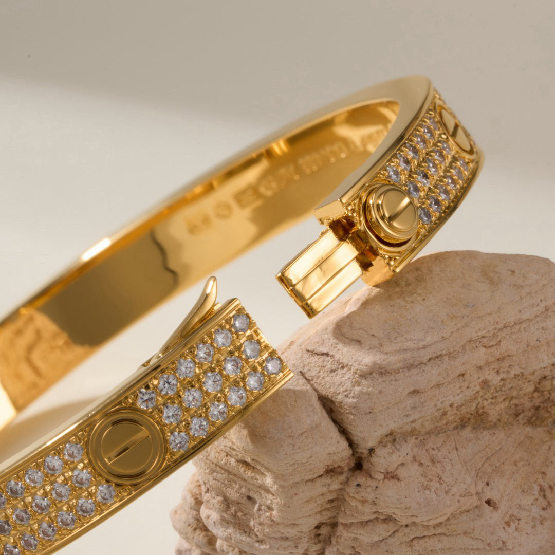 [Stars Jewelry]LOVE BRACELET 6.1MM DIAMOND-PAVED