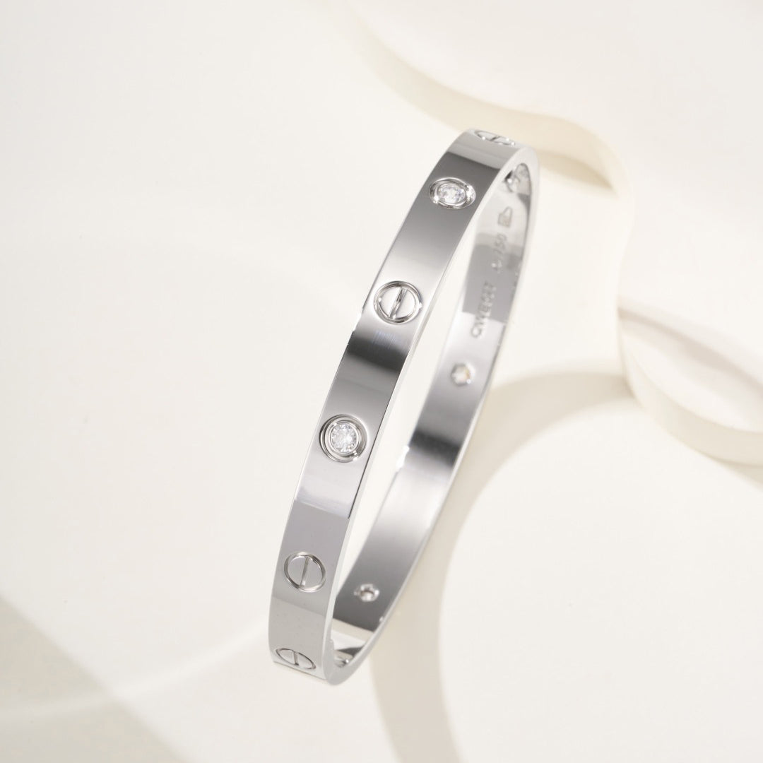 [Stars Jewelry]LOVE BRACELET 6.1MM 4 DIAMONDS