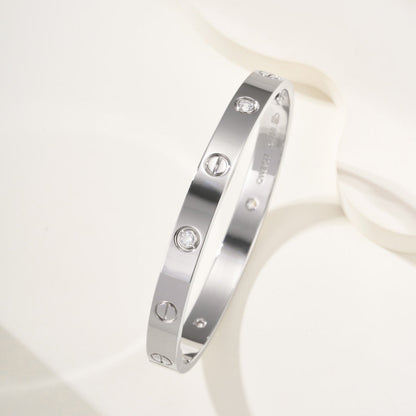 [Stars Jewelry]LOVE BRACELET 6.1MM 4 DIAMONDS