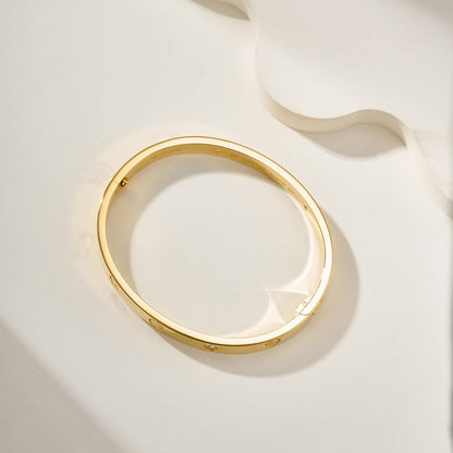 [Stars Jewelry]LOVE BRACELET 6.1MM 4 DIAMONDS