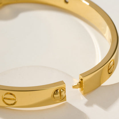 [Stars Jewelry]LOVE BRACELET 6.1MM 4 DIAMONDS
