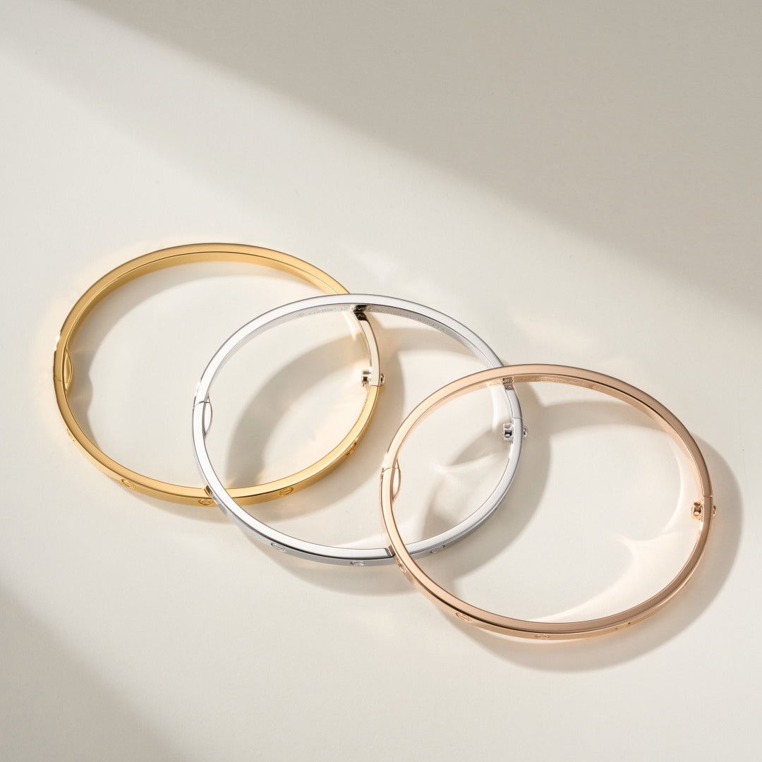 [Stars Jewelry]LOVE BRACELET 3.65MM 6 DIAMONDS