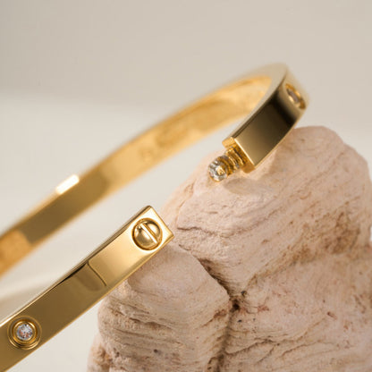 [Stars Jewelry]LOVE BRACELET 3.65MM 6 DIAMONDS