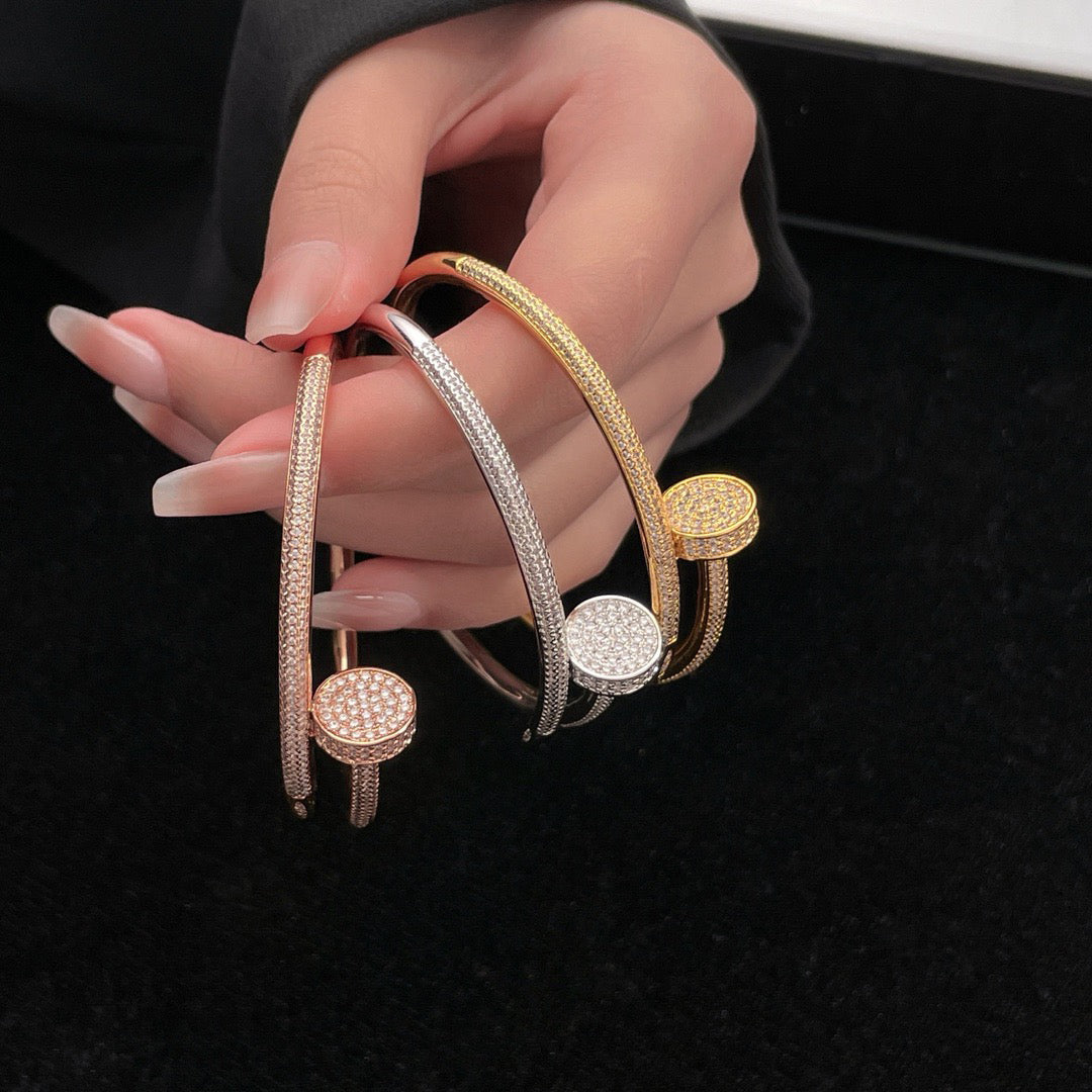 [Stars Jewelry]JUSTE BRACELET 3.5MM ALL DIAMONDS