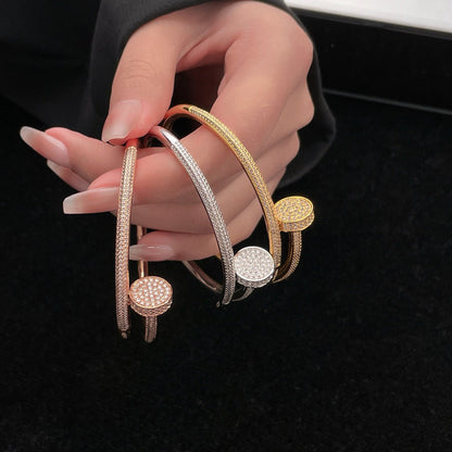[Stars Jewelry]JUSTE BRACELET 3.5MM ALL DIAMONDS