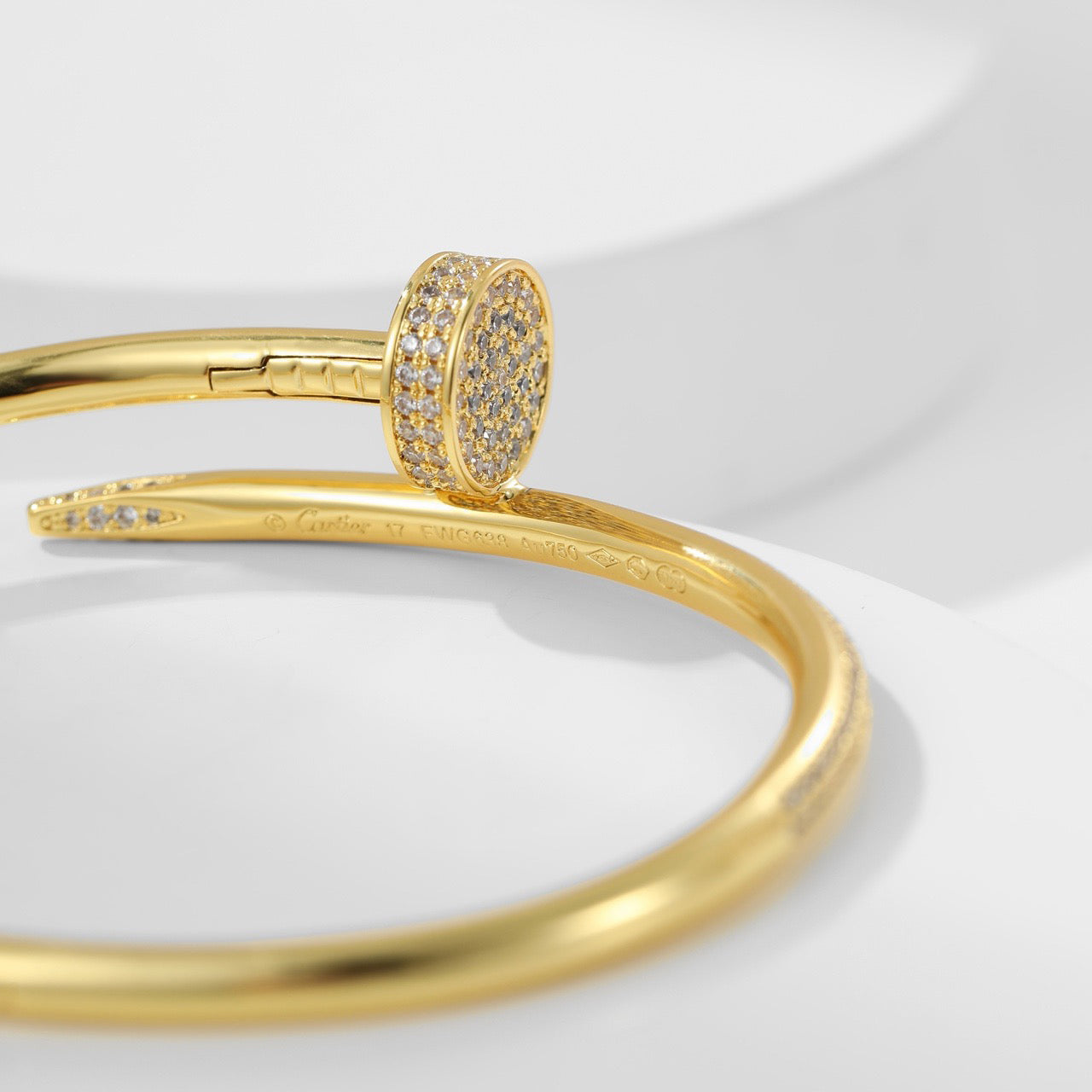 [Stars Jewelry]JUSTE BRACELET 3.5MM ALL DIAMONDS