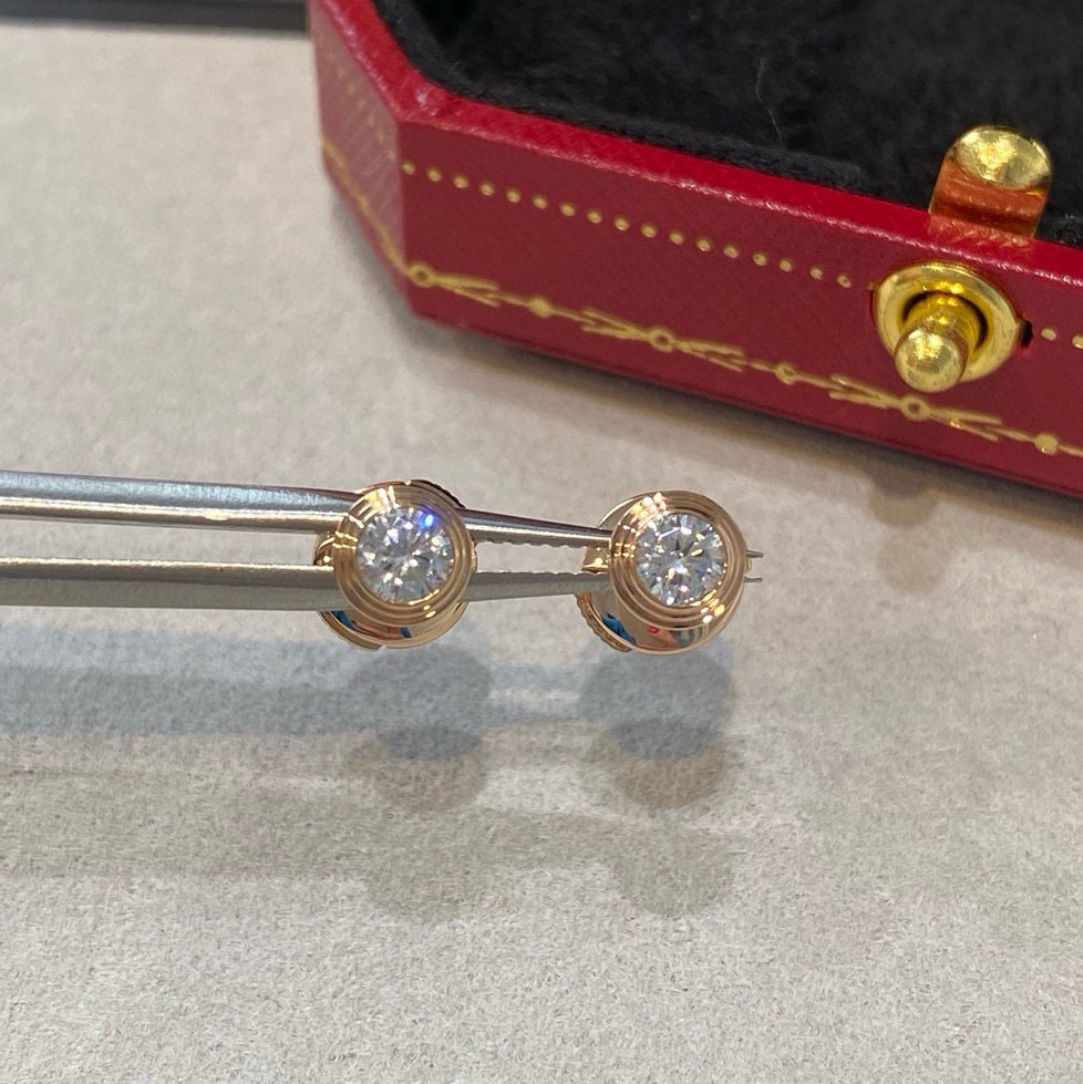 [Stars Jewelry]DAMOUR DIAMOND EARRINGS
