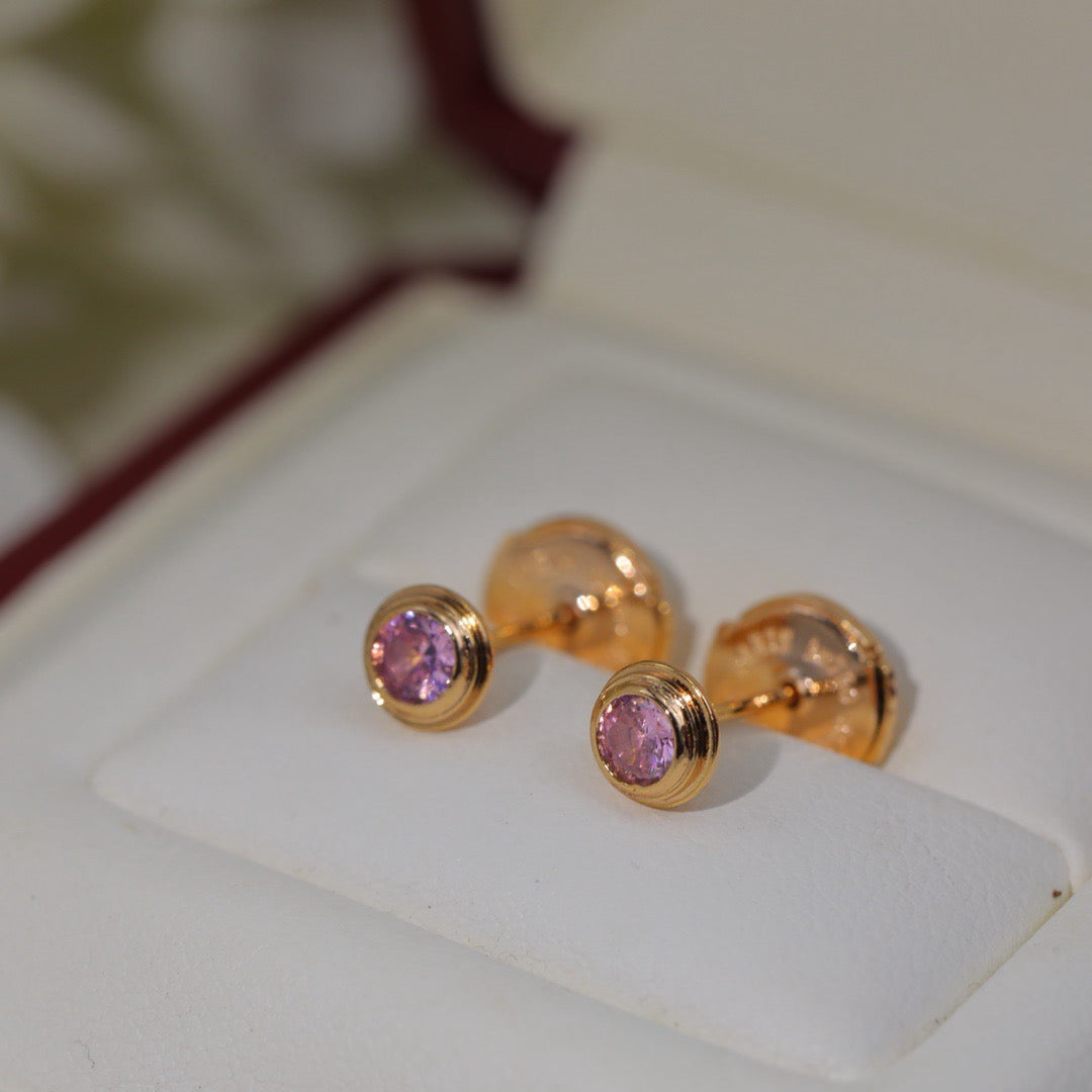 [Stars Jewelry]DAMOUR PING DIAMOND EARRINGS