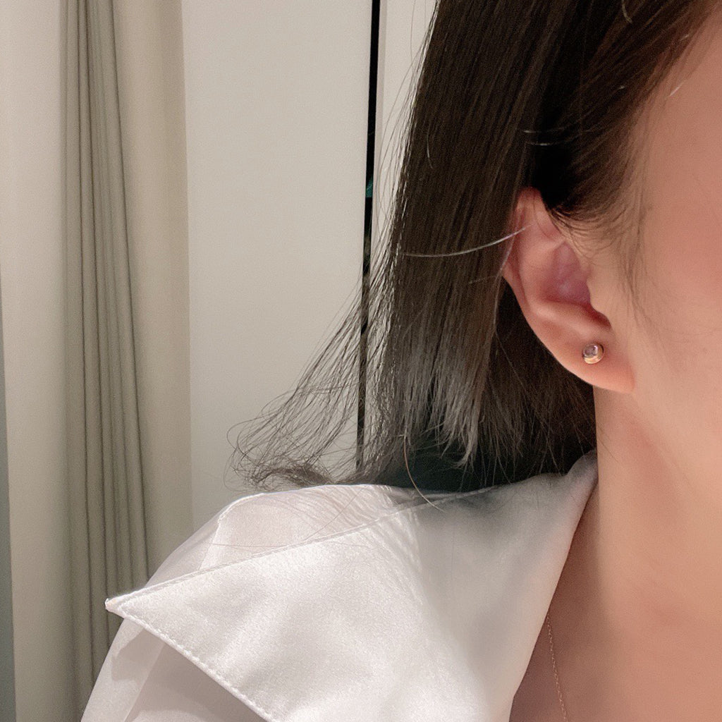 [Stars Jewelry]DAMOUR PING DIAMOND EARRINGS