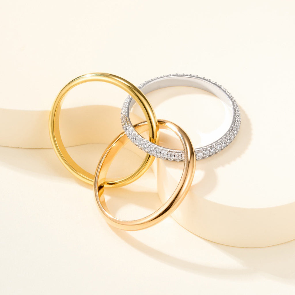 [Stars Jewelry]TRINITY 2.5MM RING COLLECTION