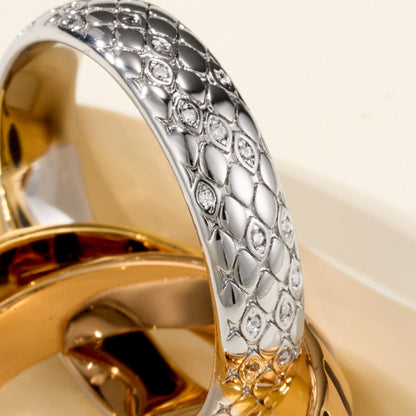 [Stars Jewelry]TRINITY  RING LEOPARD PRINT