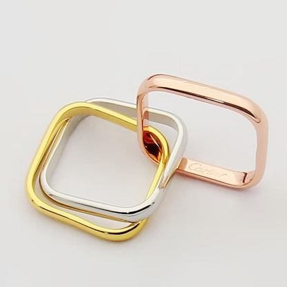 [Stars Jewelry]TRINITY 3.5MM CUSHION RING COLLECTION