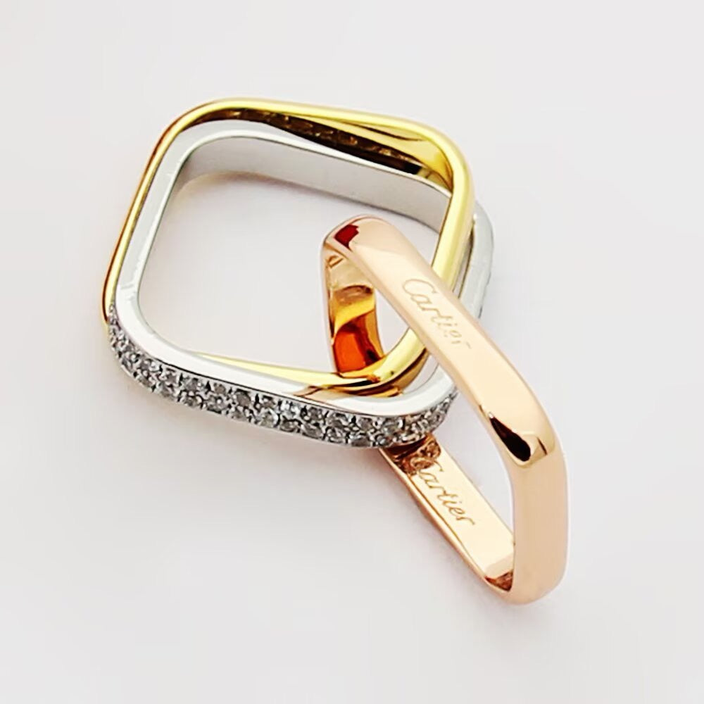 [Stars Jewelry]TRINITY 3.5MM CUSHION RING COLLECTION