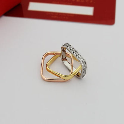 [Stars Jewelry]TRINITY 3.5MM CUSHION RING COLLECTION