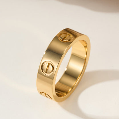 [Stars Jewelry]LOVE RING 5.5MM NO DIAMOND