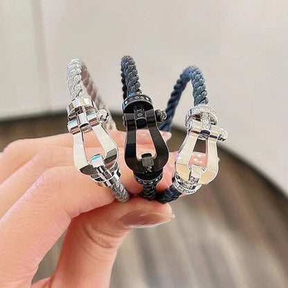 [Stars Jewelry]FORCE LARGE HORSESHOE NO DIAMOND BRACELET GOLD