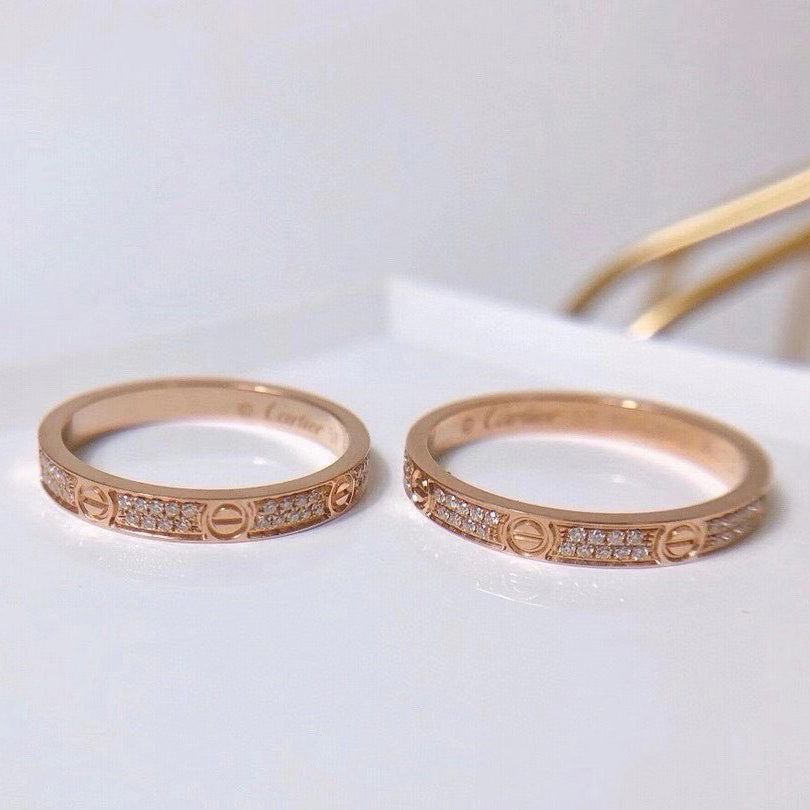 [Stars Jewelry]LOVE RING 2.65MM DIAMOND