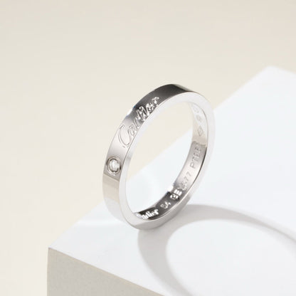 [Stars Jewelry]LOVE RING 4MM 1 DIAMOND