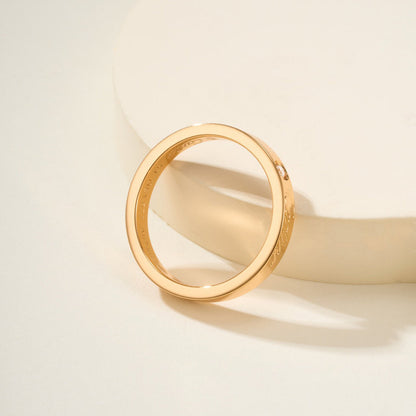 [Stars Jewelry]LOVE RING 4MM 1 DIAMOND
